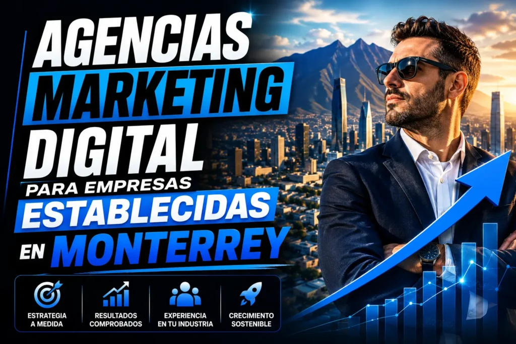 Agencias de marketing digital para empresas establecidas en Monterrey