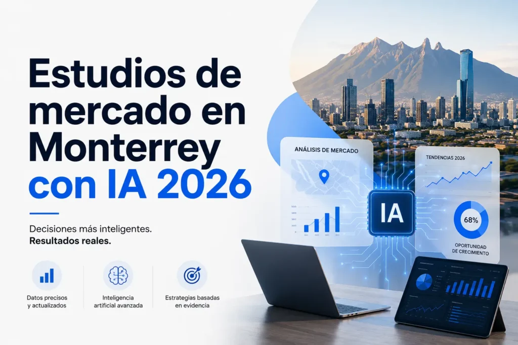 Estudios de mercado en Monterrey con IA