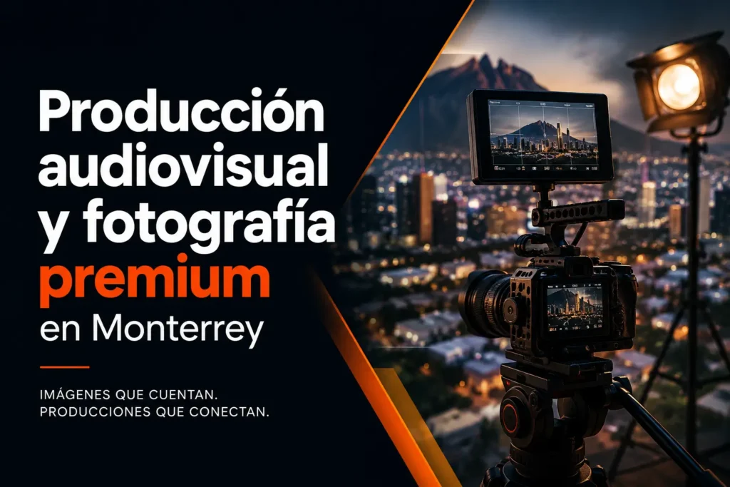 Producción audiovisual y fotografía premium en Monterrey