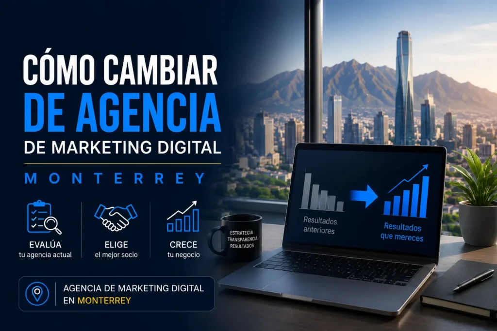 Cómo cambiar de agencia de marketing digital en Monterrey sin perder tracción